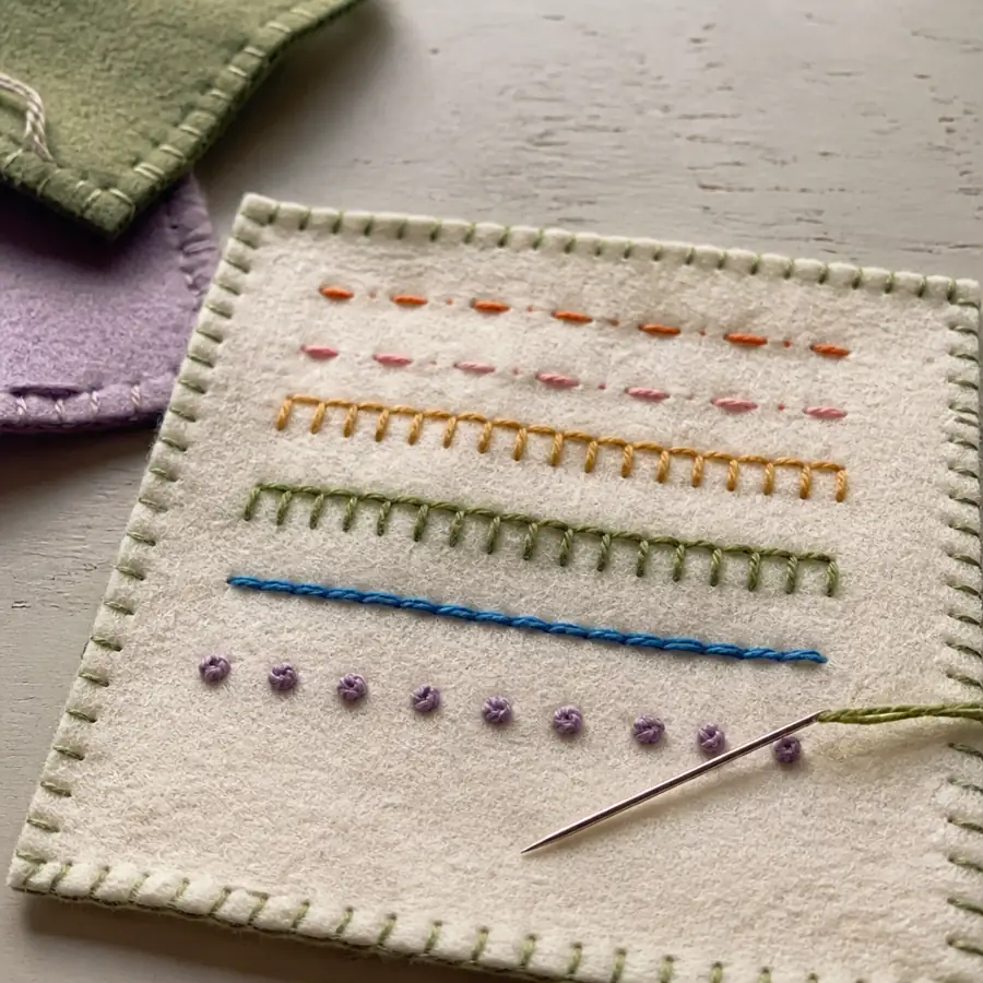 Stitch sampler