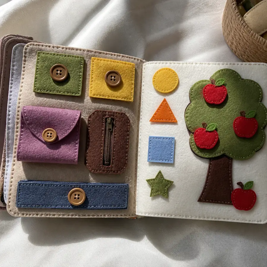 Felt quiet book